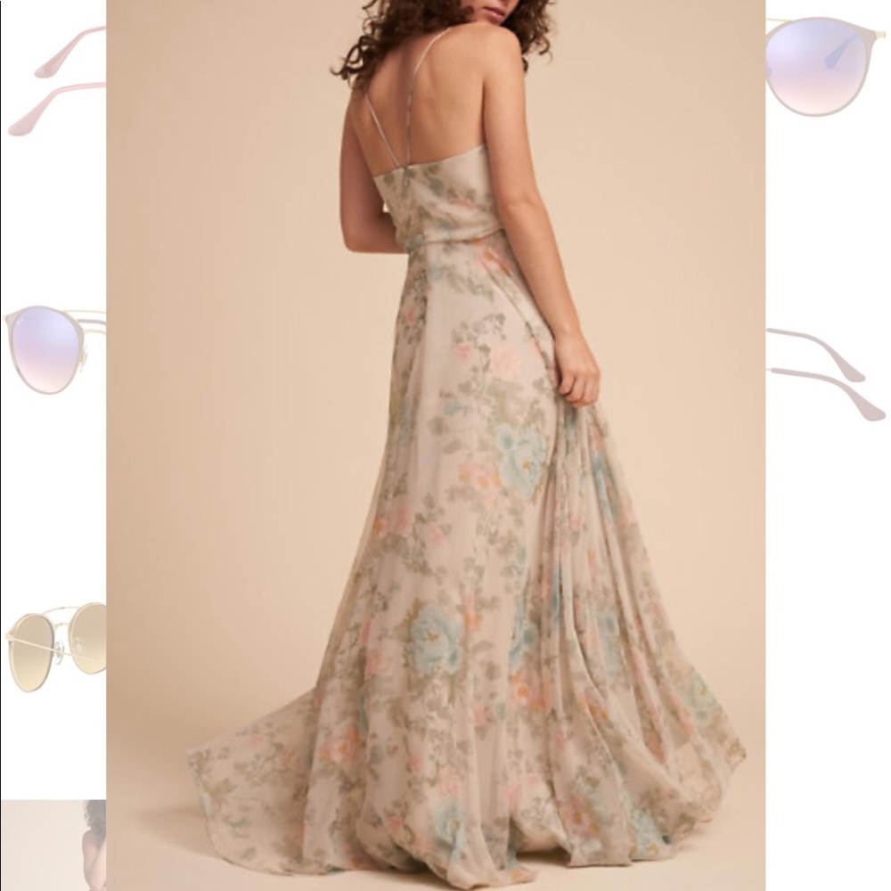 Jenny Yoo Inesse Dress in Peony Promenade - Picture 2 of 2